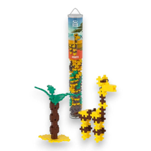 Picture of PLUS PLUS TUBES ZOO ANIMALS 100 PIECES GIRAFFE